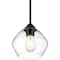Access Lighting Vintage, LED Pendant, Matte Black Finish, Clear Glass 28103LEDDLP-MBL/CLR - alternate 7